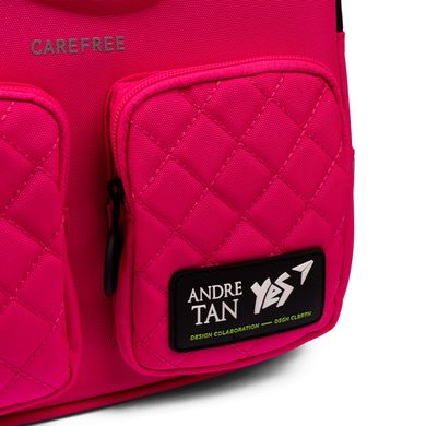Рюкзак школьный полукаркасный YES T-129 YES by Andre Tan Hand pink 559044 фото