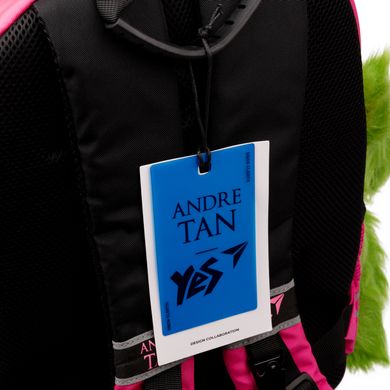 Рюкзак школьный полукаркасный YES T-129 YES by Andre Tan Hand pink 559044 фото