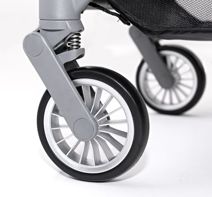 Babyzz Prime ультра-легка прогулянкова коляска 2020 Gray Blue + дощовик PR1 фото