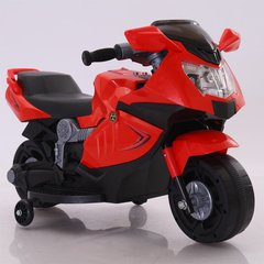 Дитячий електро-мобіль T-7215 RED мотоцикл 6V4AH мотор 1 * 12W 86 * 44 * 52 74383 фото
