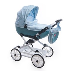 Кукольная коляска Broco Mini Avenu 2020 blue