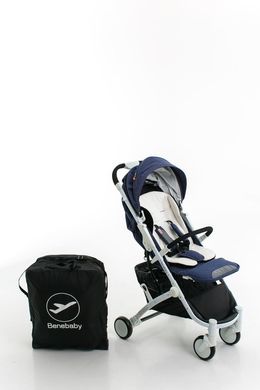 Легка прогулянкова коляска із сумкою BeneBaby (Babyzz) D200 Blue jeans D200 Blue jeans фото