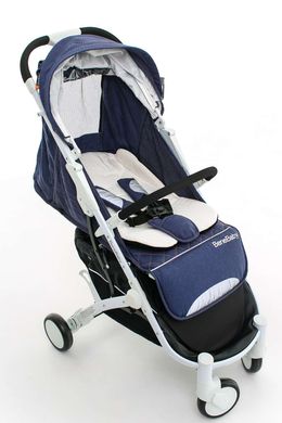Легка прогулянкова коляска із сумкою BeneBaby (Babyzz) D200 Blue jeans D200 Blue jeans фото