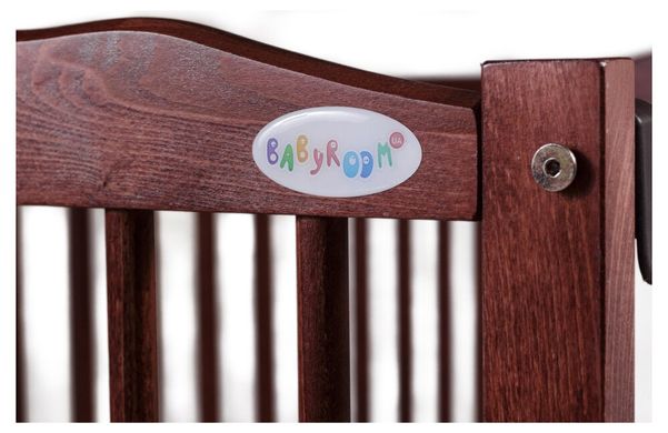 Кровать Babyroom Веселка маятник, откидной бок DVMO-2 бук тик 622004 фото