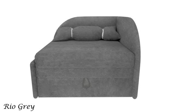 Розкладне крісло-ліжко RIO 2 в 1 170х80 Gray RIO1 фото