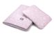 Плед з подушкою Cottonmoose Cotton Velvet 408/129/117 рожевий (ліс) з сірим (оксамит) 623578 фото
