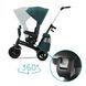 Триколісний велосипед Kinderkraft Easytwist Midnight Green (KKRETWIGRE0000) 220116 фото 19