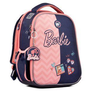 Рюкзак школьный каркасный YES H-100 Barbie 559111 фото