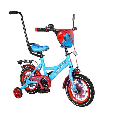 Велосипед TILLY Monstro 12 "T-21228/1 blue + red 88185 фото