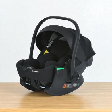 Автокресло детское El Camino i-FLOW ME 1198 стандарт i-SIZE R129 для новорожденных (рост 40-87 см) Black ME 1198 Black фото
