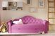 Диван-ліжко DecOKids Melani 170х80 з ящиком для білизни Pink RMELV1 фото 3