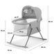 Люлька-качалка 3 в 1 Kinderkraft Lovi Grey (KKLLOVIGRY0000) 202460 фото 13