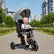 Велосипед TURBOTRIKE MT 1036 3в1 складной с родительской ручкой EVA колеса grey MT 1036 grey фото