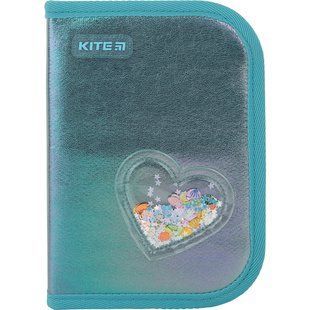 Пенал с наполнением Kite Shiny К22-622H-7, 1 отделение, 2 отворота K22-622H-7 фото