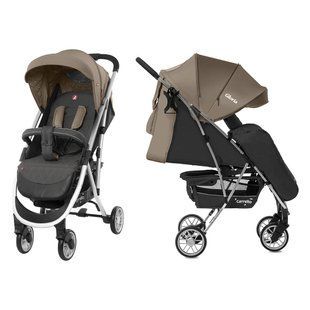Коляска прогулочная CARRELLO Gloria CRL-8506/1 Frost Beige M /1/ MOQ 84257 фото