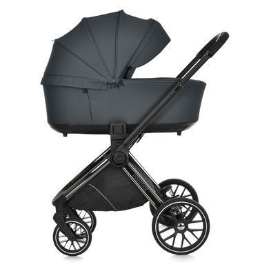 Дитяча коляска 2 в 1 El Camino ME 1124 PRESTIGE 2026 Black ME 1124-3 Black фото