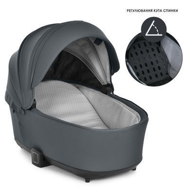 Дитяча коляска 2 в 1 El Camino ME 1124 PRESTIGE 2026 Black ME 1124-3 Black фото