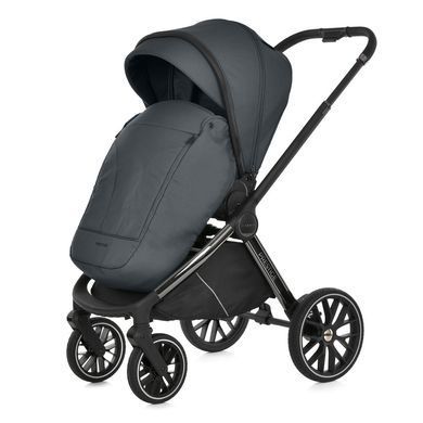 Дитяча коляска 2 в 1 El Camino ME 1124 PRESTIGE 2026 Black ME 1124-3 Black фото