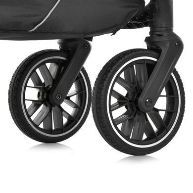 Дитяча коляска 2 в 1 El Camino ME 1124 PRESTIGE 2026 Black ME 1124-3 Black фото