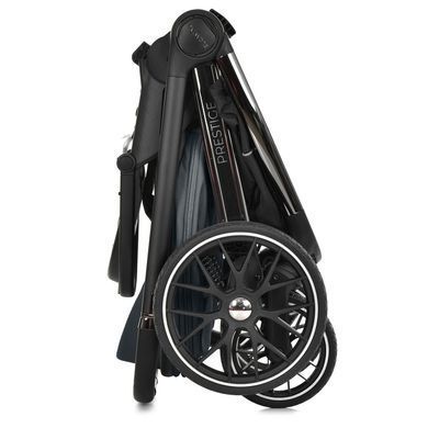 Дитяча коляска 2 в 1 El Camino ME 1124 PRESTIGE 2026 Black ME 1124-3 Black фото