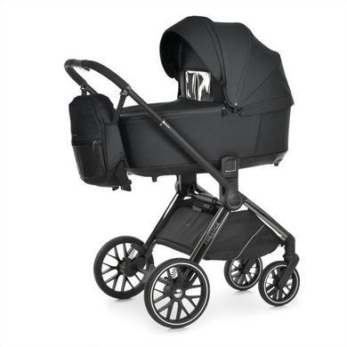 Дитяча коляска 2 в 1 El Camino ME 1124 PRESTIGE 2026 Black ME 1124-3 Black фото