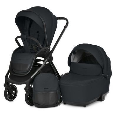 Дитяча коляска 2 в 1 El Camino ME 1124 PRESTIGE 2026 Black ME 1124-3 Black фото