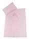 Плед и подушка в кроватку Twins Кролик 120х90 pink 9147 фото 2