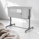 Дитяче ліжечко приставне CARRELLO Festa CRL-8401 Neutral Grey 85158 фото 1