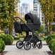 Дитяча коляска 2 в 1 El Camino ME 1124 PRESTIGE 2026 Black ME 1124-3 Black фото 1