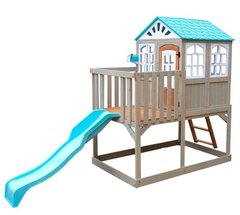 Деревянный детский дом с горкой Kidkraft Highline Retreat F29060EF