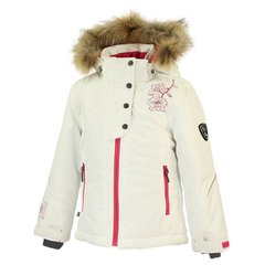 Зимняя куртка для девочек Huppa KRISTIN, цвет-белый