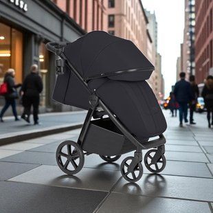 Прогулянкова коляска Carrello Bravo Plus SL CRL-5520  Ink Black NSL991632 фото