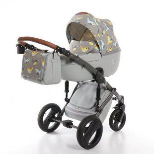 Коляска 2 в 1 Junama Madena NEW 2020 Птицы JM-N-02-2 фото