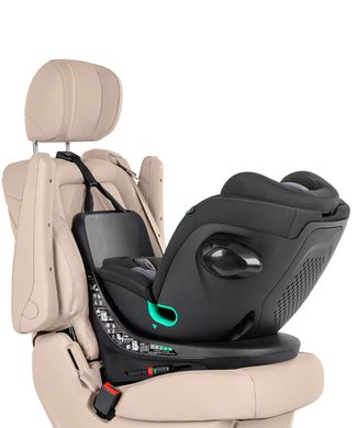 Автокрісло CARRELLO Sirius CRL-8808 i-Size (0-36кг) 40-150см ISOFIX Absolute Black та поворот на 360° CRL-8808-1 фото