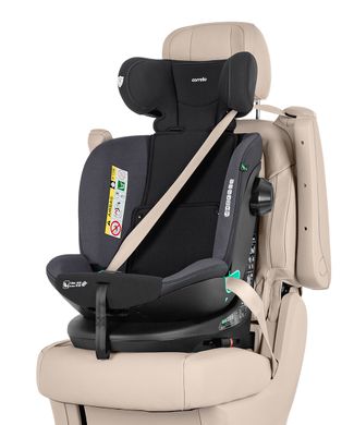 Автокрісло CARRELLO Sirius CRL-8808 i-Size (0-36кг) 40-150см ISOFIX Absolute Black та поворот на 360° CRL-8808-1 фото