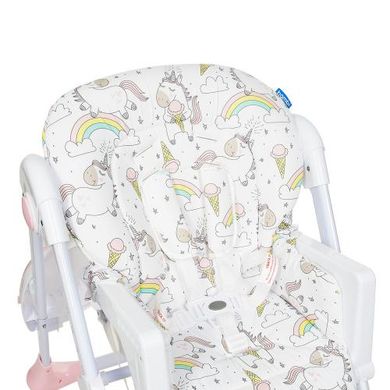 Стільчик для годування Bambi M 3233 Unicorn Pink 248928 фото