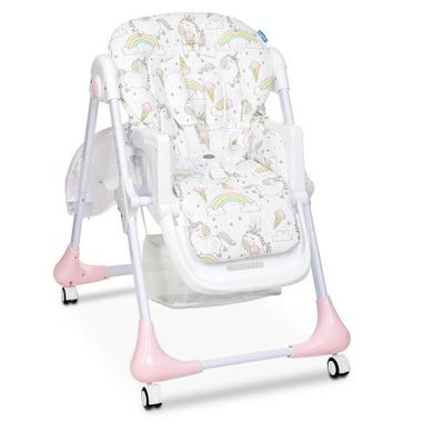 Стільчик для годування Bambi M 3233 Unicorn Pink 248928 фото