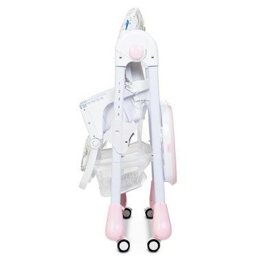 Стільчик для годування Bambi M 3233 Unicorn Pink 248928 фото