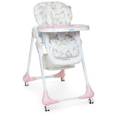 Стільчик для годування Bambi M 3233 Unicorn Pink 248928 фото