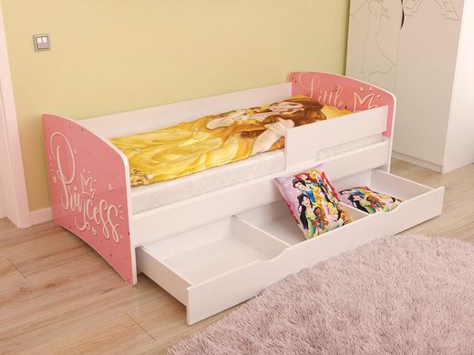 Кровать детская подростковая 170х80 decOKids ДСП Princess + ящик