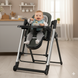 Стільчик для годування-гойдалка 2 в 1 El Camino ME 1102 DEBUT Dark Gray ME 1102 Dark Gray фото
