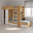 Двоярусне ліжко з шафою DecOKids Nemo 200х90 Сolor 15 568895 фото