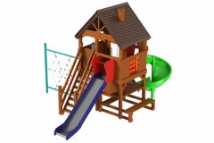 Дитячий ігровий комплекс дитячий майданчик Вілла KidiGO (11074) 11074 фото