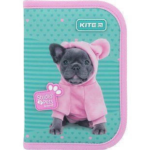 Пенал с наполнением Kite Studio Pets SP22-622H-1, 1 отделение, 2 отворота SP22-622H-1 фото