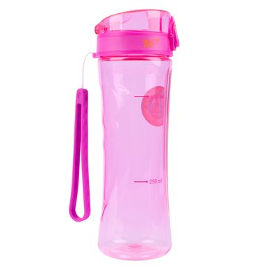 Пляшка для води YES рожева, 680мл 707620 фото