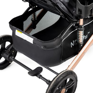 Прогулочная коляска Ninos Uno Black/Gold модель 2021 NU2021BG фото