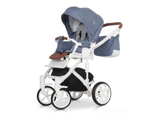 Коляска універсальна Riko Naturo 2 в 1 denim R-N 05 фото