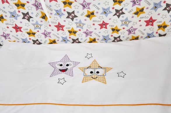 Детская постель Twins 3D Funny Stars 8 эл S-003 8631 фото
