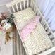 Детский Комплект в кроватку Маленька Соня (MSonya) 3-эл M.Sonya Baby Design Прованс розовый 2875 фото