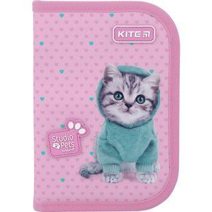 Пенал с наполнением Kite Studio Pets SP22-622H-2, 1 отделение, 2 отворота SP22-622H-2 фото
